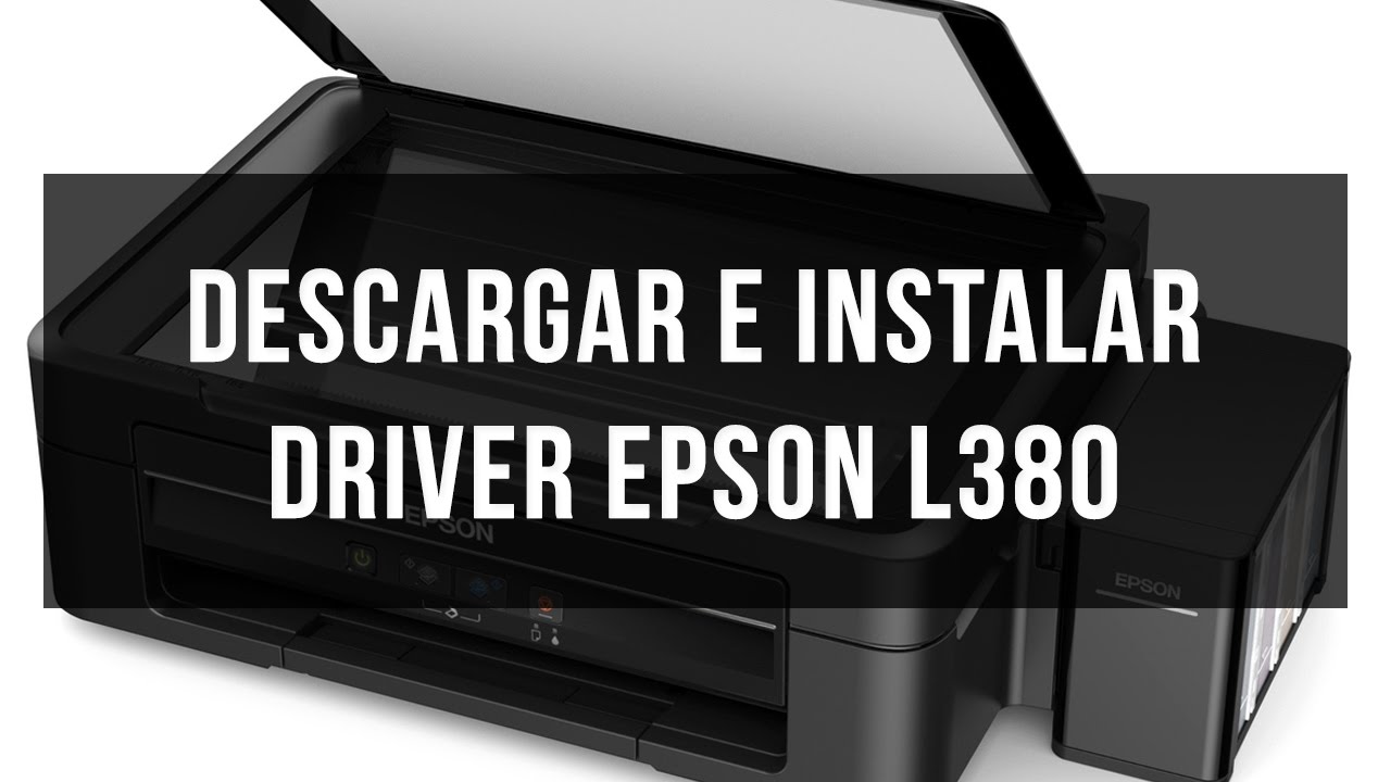 Epson L380 Installation Software Download For Mac